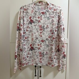 Long Sleeve Top, See Through and Stretchy, Like New